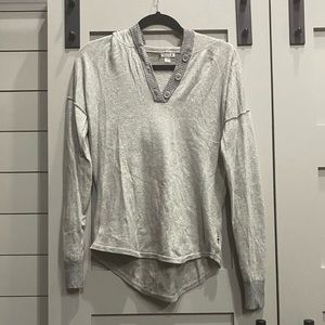 Smart Wool Henley Hoodie